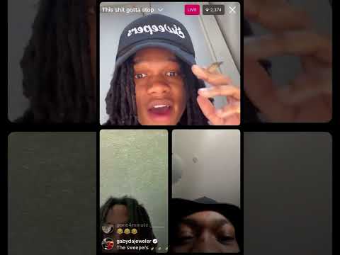 Sdot Go Naz GPG & 26AR Clowning Famo Banga On IG Live 😂😂