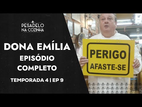 DONA EMÍLIA | EPISÓDIO COMPLETO | PESADELO NA COZINHA