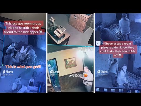 Funniest Escape Room Groups | Escape Room Group Compilation