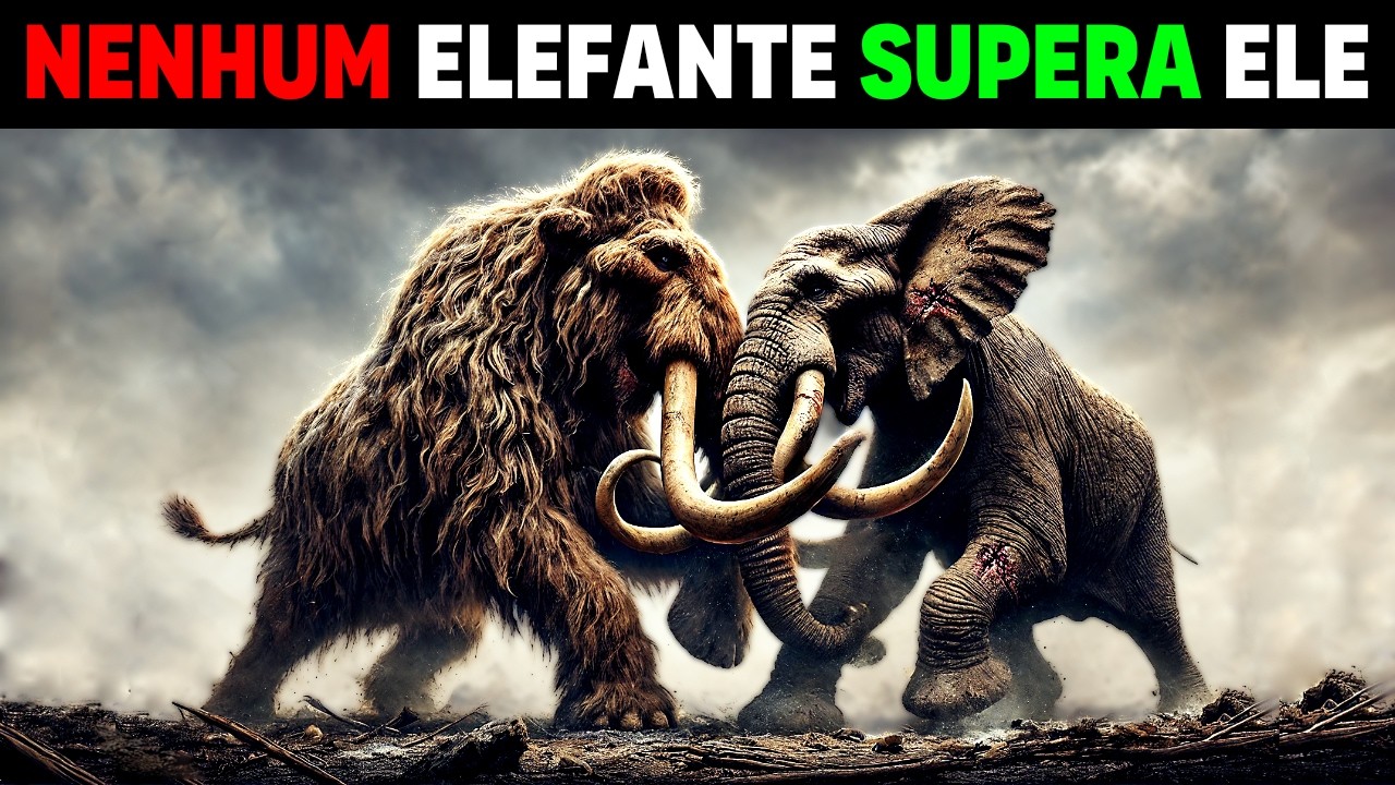 He is the STRONGEST ANIMAL in the WILDLIFE | Woolly Mammoth beats Elephant