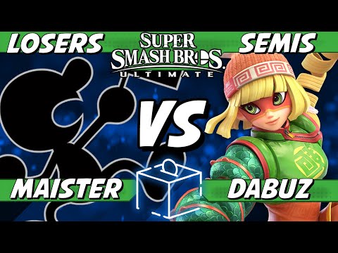 Coinbox 53 - Maister (GaW) vs Dabuz (Min Min) Losers Semis - Smash Ultimate