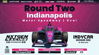iRacing NXTGEN IndyCar - Season 1 | Round 2 @ Indianapolis