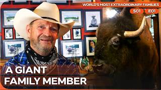 Texas Family Lives With a 1,000-Kilo Bison | World's Most Extraordinary Families