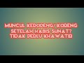 MUNCUL KEROPENG KORENG SETELAH SUNAT TIDAK PERLU KHAWATIR
