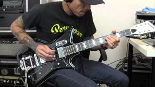 Video thumbnail for Airline '59 3P Ripley Custom with Transwarp Drive™  - RJ Ronquillo by Eastwood Guitars