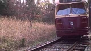 preview picture of video 'National Capital Trolley Museum Fall 2010. Part 2.'