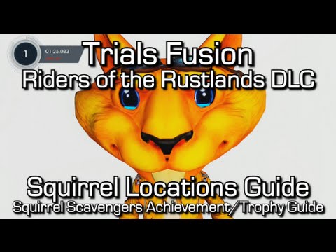 Trials Fusion - Squirrel Locations - Riders of the Rustlands - Squirrel Scavengers Achievement
