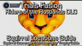 Trials Fusion - Squirrel Locations - Riders of the Rustlands - Squirrel Scavengers Achievement