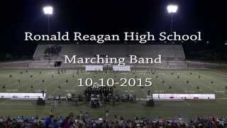 TMC Ronald Reagan HS Marching Band 10-10-2015