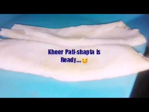 How to make Khir Patisapta Pitha?