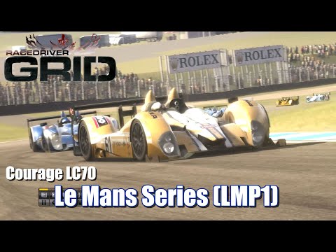 Retro Racing Games : Race Driver GRID (2007) Career - Endurance : Le Mans Series (LMP1)