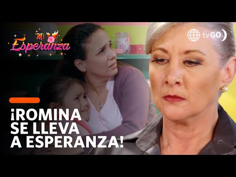 Romina takes Esperanza by force! | Mi Esperanza | América Televisión