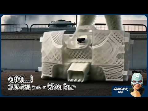 WHAT...! IRON-MAN, Mark – White Bear 🔥⚪🐻