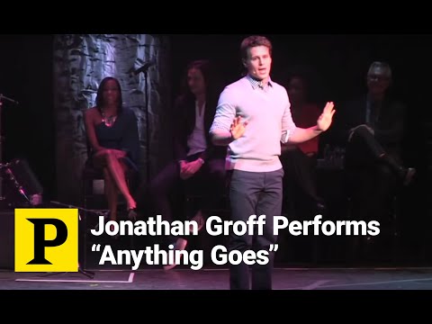 Jonathan Groff Channels His Inner Sutton Foster to Perform "Anything Goes"