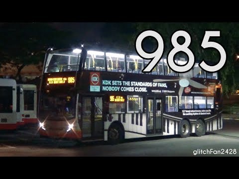 [SMRT] SMB5067K on Service 985 - Alexander Dennis Enviro 500 MMC