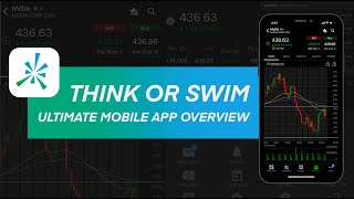 Thinkorswim Mobile App Overview | The Best Mobile Trading Platform!