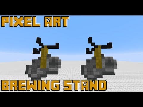 Let's do Pixel Art: Minecraft - Brewing Stand