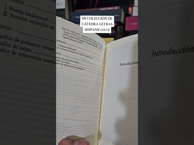 Vídeo relacionado con Poesía inédita (Letras Hispánicas)