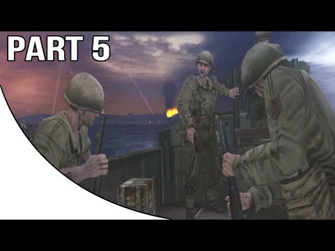 Call of Duty 2 Big Red One - Gameplay Walkthrough Part 5 - Operation Husky