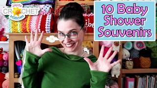 10 Crochet Baby Shower Souvenirs People Will ACTUALLY Use 👶