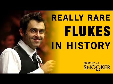 25 really RARE snooker flukes in history