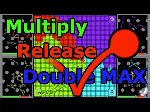 Territory War - MULTIPLY / RELEASE / DOUBLE MAX | Marbles Battle | Marble Race: X10 SPEED AT THE END