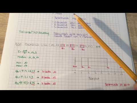 Kapitel 13: Statistische Kennzahlen