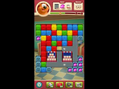 Toon Blast Level 4344 - NO BOOSTERS 🐻🐺🐱 | SKILLGAMING ✔️