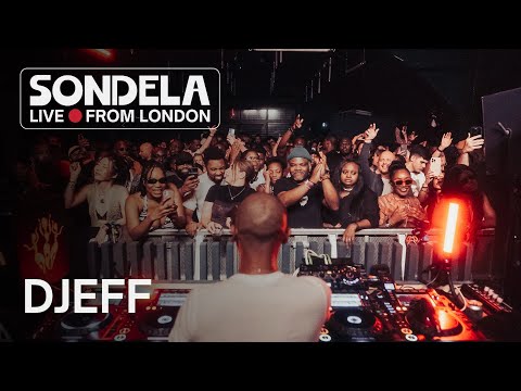 DJEFF | Sondela LIVE from London 02.02.2024 | Afro House Mix
