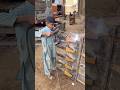 A small boy welding a excavator new bucket teeth #shortvideo #welding #excavator