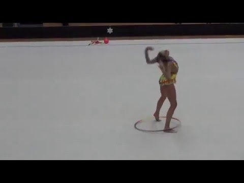 Sofia Nikitina LAT hoop Christmas Cup 2015