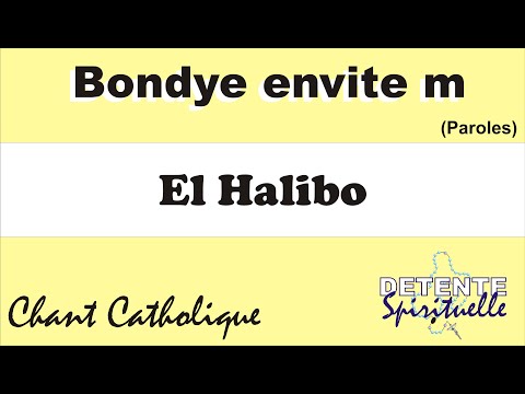 Bondye envite m (Paroles) - El Halibo