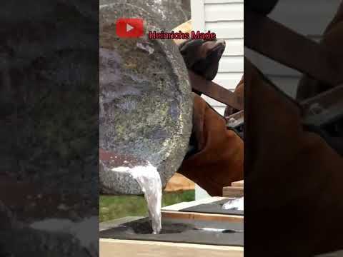 Melting Aluminum Soda Pop Tabs | #fyp #diy #craft