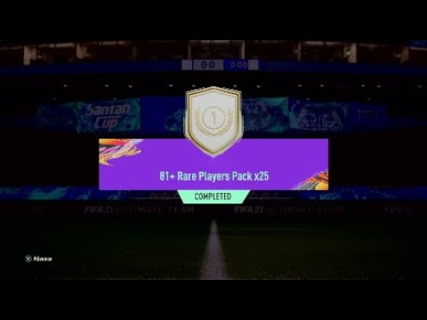 OPENING MY 81+ X25 RARE PLAYERS PACK FROM ICON SWAPS 4 (HUGE DUB) | FUT Fifa 21