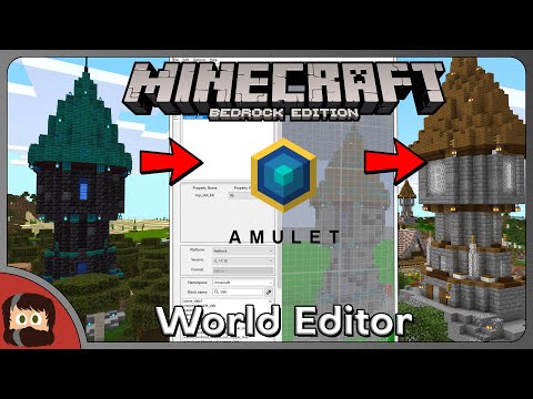 World Edit For Bedrock. Amulet Tutorial | Minecraft Bedrock AND Java Edition