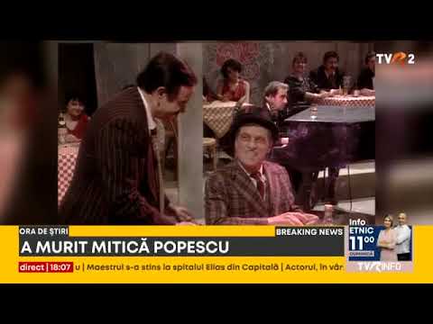 Victor Rebengiuc, mărturie despre actorul Mitică Popescu