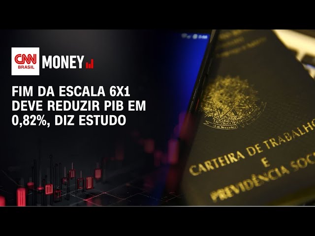 Fim da escala 6X1 deve reduzir PIB em 0,82%, diz estudo | FECHAMENTO DE MERCADO