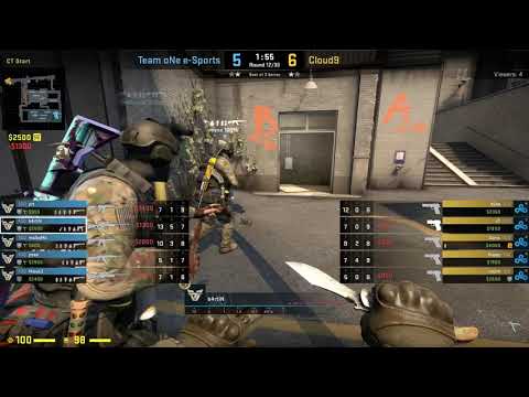 CS:GO PRO.POV TeamOne b4rtiN vs Cloud9 (de_train) (31Kills)