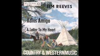 Jim Reeves ‎–   A Letter To My Heart 1962