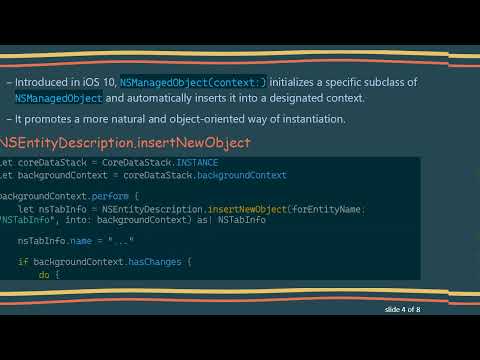 Understanding the NSManagedObject(context:) vs. NSEntityDescription.insertNewObject in Core Data