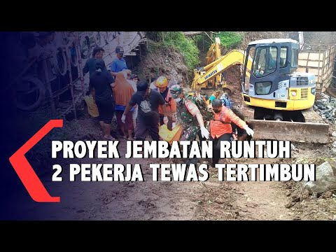 Jembatan Runtuh, Evakuasi Korban Berlangsung Dramatis