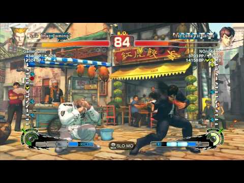 SSF4 AE 2012: GameOutttt (Guile) vs NOno4441 (Fei Long) - Xbox Live Ranked Match