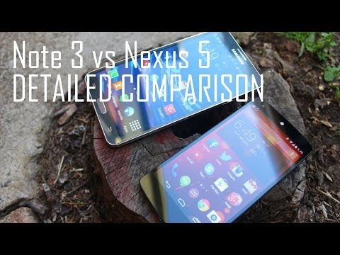 Samsung Galaxy Note 3 vs Google Nexus 5 - Detailed Comparison