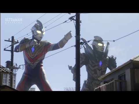 Ultraman Trigger and Dark Trigger vs. Demons