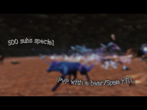 Wolf Tales - Playing PvP with bear | 500 subs special ✨✨
