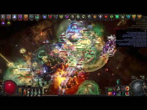 Early Low budget Chaos Zoomancer & Minion Army Necromancer T16 map clear speed
