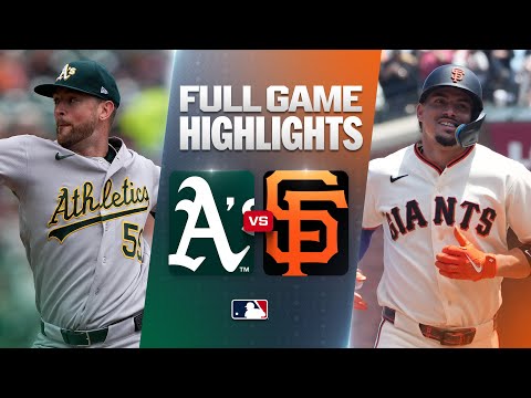 MLB 애슬레틱스 9-6 샌프란시스코 하이라이트