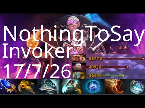 NothingToSay Invoker vs 23savage Phantom Lancer, March Chen, Magnus - Dota2