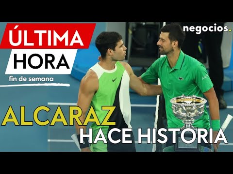ÚLTIMA HORA | Alcaraz hace historia: derrota a Djokovic en el Open de Australia y bate otro récord