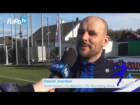 Daniel Jourdan - TSV Wurmberg-Neub. - zum Spiel vs. FV Knittlingen, FuPa.tv-Interview, 31.3.2018